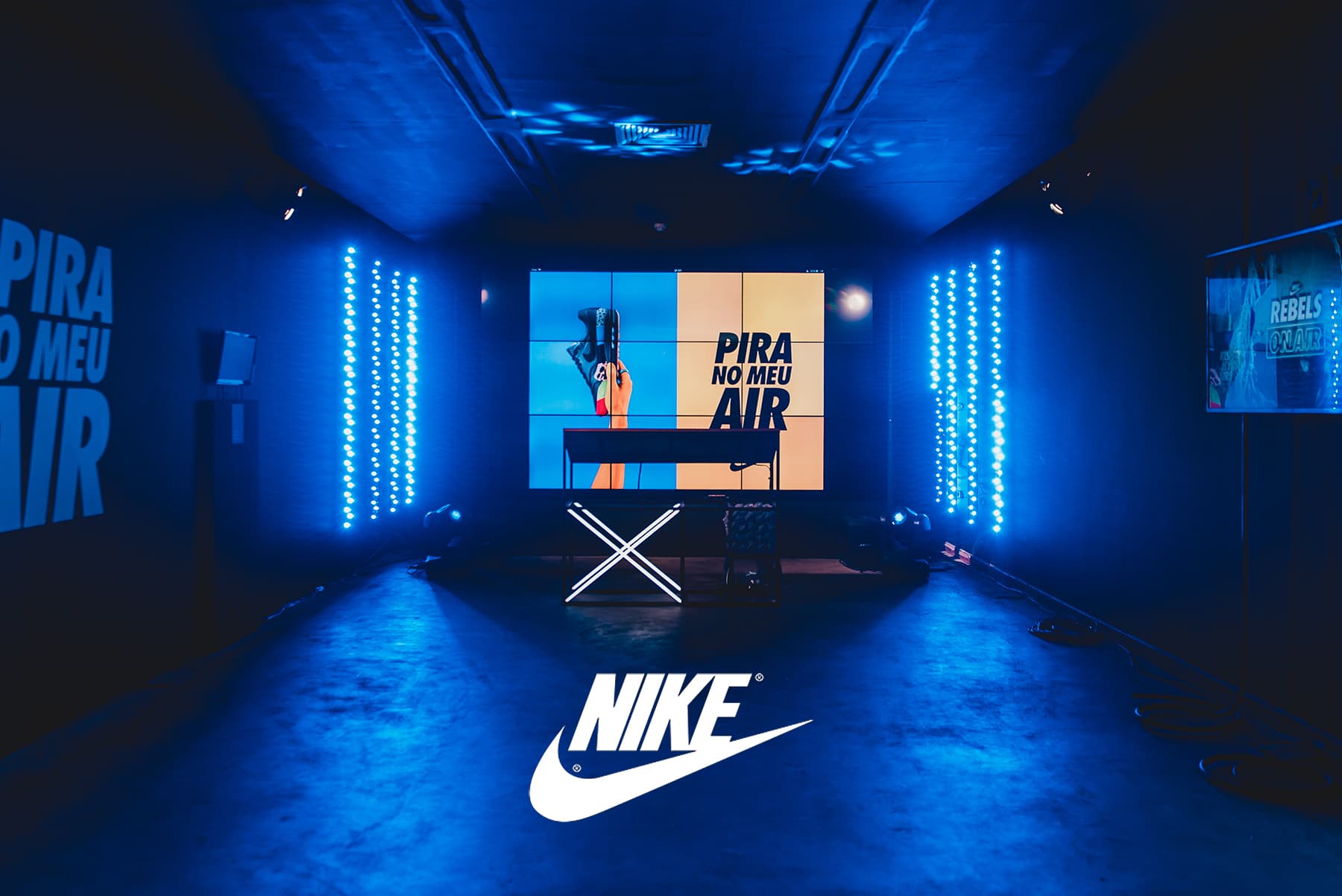 Nike Air Max © Instalação digital — mídia 1