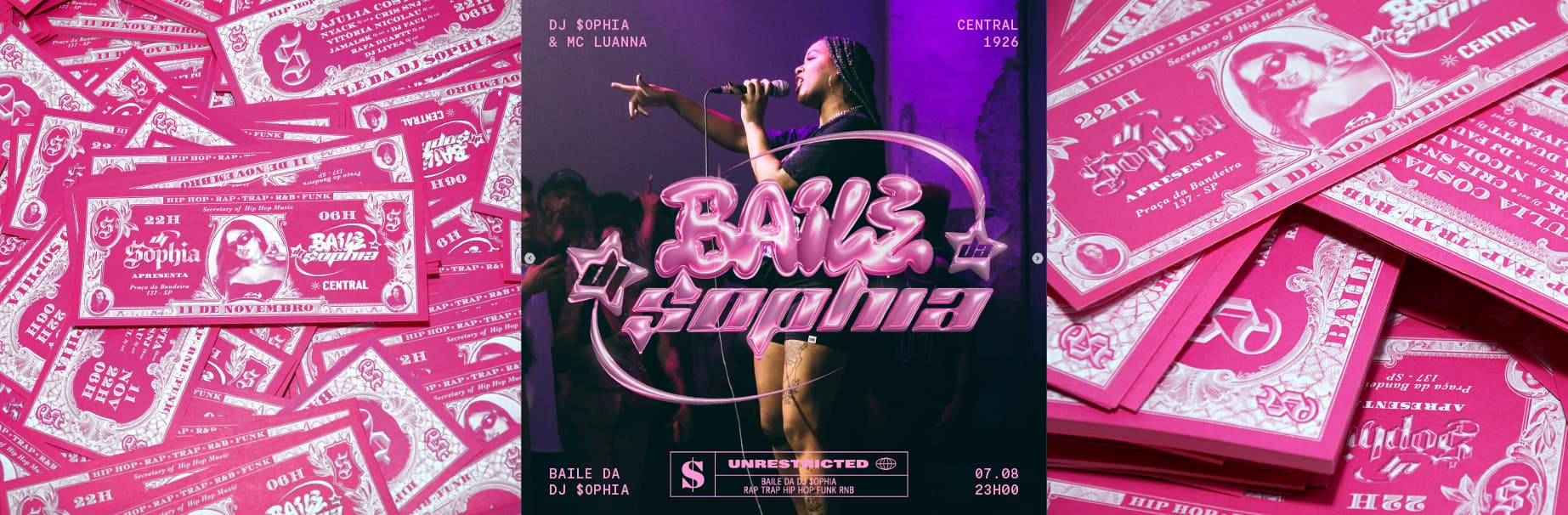 Baile da DJ $ophia — mídia 1